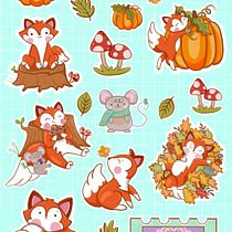 Mi proyecto del curso: Ilustración kawaii: crea personajes encantadores Ein Projekt aus dem Bereich Traditionelle Illustration, Design von Figuren und Manga von Alicia Ochoa - 24.07.2022