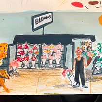 My project for course: Exploratory Sketchbook: Find Your Drawing Style. Un proyecto de Ilustración tradicional, Bocetado, Creatividad, Dibujo, Pintura a la acuarela, Sketchbook, Pintura gouache y Motion Graphics de alyssadegeorge - 26.07.2022