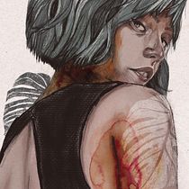 My project for course: Illustrated Portraits with Procreate. Ilustração tradicional, Ilustração vetorial, Ilustração digital, e Desenho de retrato projeto de janbuj - 26.07.2022