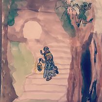 Mi proyecto del curso: Técnicas de ilustración infantil con sketchbook. Character Design, Pencil Drawing, Children's Illustration, Sketchbook, Gouache Painting, and Picturebook project by Samantha Vulijscher - 07.26.2022