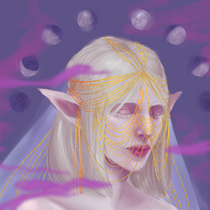 My project for course: Digital Fantasy Portraits with Photoshop. Traditional illustration, Drawing, Digital Illustration, Portrait Drawing, Digital Drawing, and Digital Painting project by Anastasia Leucinger - 07.24.2022