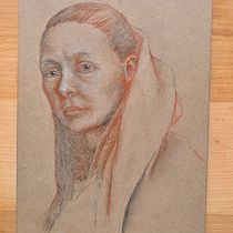 Mein Kursprojekt: Klassisches Porträtzeichnen mit den Mitteln der Renaissance . Fine Arts, Sketching, Drawing, Portrait Drawing, Realistic Drawing, and Artistic Drawing project by lukas_fr - 07.28.2022