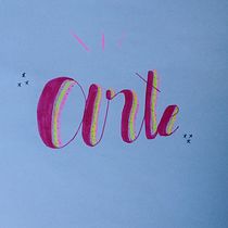 Meu projeto do curso: Lettering criativo: desenhe palavras com estilo. Lettering, H, and Lettering project by _luiza_ - 07.28.2022