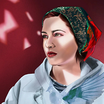 Mi proyecto del curso: Retrato ilustrado con Procreate. Ilustração tradicional, Ilustração vetorial, Ilustração digital, e Desenho de retrato projeto de Eva Maria Maestre López - 15.05.2022