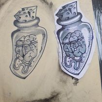 Mój projekt z kursu: Tatuaż techniką „blackwork” z użyciem cienkich linii. Un progetto di Design di tatuaggi di aleksandra.skalska-pmu - 28.07.2022