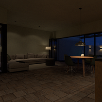 Mi proyecto del curso: Visualización arquitectónica con V-Ray para SketchUp. Un proyecto de Arquitectura, Arquitectura interior, Arquitectura digital y Visualización arquitectónica de ramsxt09.rh - 25.07.2022
