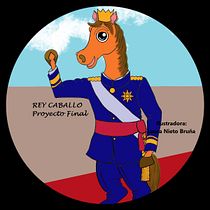 REY CABALLO - Proyecto del Curso: Creación de personajes antropomorfos. Traditional illustration, Character Design, Drawing, Digital Illustration, and Watercolor Painting project by Laura Nieto Bruña - 07.19.2022