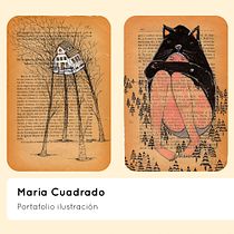 Mi proyecto del curso: Claves para crear un porfolio de ilustración profesional. Traditional illustration, Portfolio Development, Management, and Productivit project by maria cuadrado - 07.29.2022