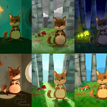 Mi proyecto del curso: Principios de iluminación para pintura digital. Traditional illustration, Digital Illustration, Digital Painting, and Concept Art project by Nicole Almendrada - 07.29.2022