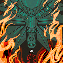 Mi proyecto del curso: Ilustración vectorial: más volumen y rock and roll. Un progetto di Illustrazione tradizionale, Illustrazione vettoriale, Design di poster  e Illustrazione digitale di Nadia Maria Ahmed - 29.07.2022
