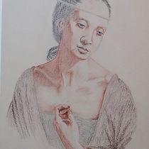 Mi proyecto del curso: Dibujo de retrato clásico: el método del Renacimiento. Fine Arts, Sketching, Drawing, Portrait Drawing, Realistic Drawing, and Artistic Drawing project by Jose Diaz - 07.29.2022