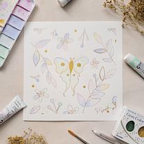 My project for course: Artistic Floral Watercolor: Connect with Nature. Ilustração tradicional, Pintura, Pintura em aquarela e Ilustração botânica projeto de Florence Cao - 27.07.2022