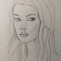 My project for course: Portrait Sketchbooking: Explore the Human Face. Sketching, Drawing, Portrait Drawing, Artistic Drawing, and Sketchbook project by Anna Petrikova - 07.29.2022