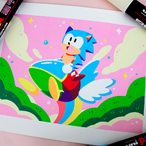 Illustrated Sketchbooking in Full Color: Video Game Fan Art. Un projet de Illustration traditionnelle, Créativité, Dessin , et Carnet de croquis de Tania Reyes - 31.07.2022