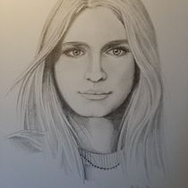 Il mio progetto del corso: impressione d'autunno. Traditional illustration, Pencil Drawing, Drawing, Portrait Drawing, and Realistic Drawing project by Barbara Sebastiani - 07.31.2022