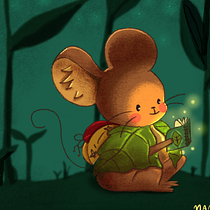 Mi proyecto del curso: Ilustración de animales fantásticos en Procreate. Traditional illustration, Character Design, Drawing, Digital Illustration, Stor, telling, and Narrative project by Paulina Echegaray - 07.31.2022