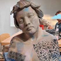 Mi proyecto del curso: Introducción a la escultura figurativa con arcilla. Fine Arts, and Sculpture project by Carlicos Cortes Heredia - 07.01.2022