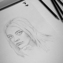 Mi proyecto del curso: Sketchbook de retrato: explora el rostro humano. Sketching, Drawing, Portrait Drawing, Artistic Drawing, and Sketchbook project by trohavcic - 08.30.2022