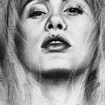 Mijn eindproject van de cursus: Artistiek portretteren met houtskool: sferen creëren. Ilustração tradicional, Artes plásticas, Desenho, Desenho de retrato, Desenho realista, e Desenho artístico projeto de Anneke Strootman - 31.07.2022