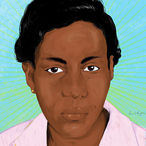 Mi proyecto del curso: Retratos pictóricos con técnicas digitales (el amor de mi vida). Ilustração digital, Desenho de retrato, e Pintura digital projeto de Camilo Fontalvo Ospino - 27.02.2021