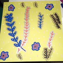 Mi proyecto del curso: Patrones botánicos en sketchbook: conquista la página en blanco. Ilustração tradicional, Pattern Design, Ilustração botânica, e Sketchbook projeto de Giuliana Franchini - 30.07.2022