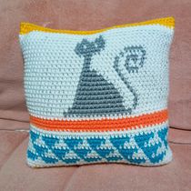 Mi proyecto del curso: Tapestry: técnica de crochet para dibujar con hilos. Design de acessórios, Pattern Design, Tecido, DIY, Crochê, e Design têxtil projeto de Maricel Alcaide Teran - 30.07.2022