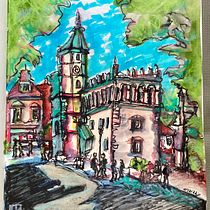 Urban Sketching - Final Project. Projekt z dziedziny Trad, c, jna ilustracja, Sketching,  R, sunek, Malowanie akwarelą,  R, sunek architektoniczn i Sketchbook użytkownika smk5050 - 31.07.2022