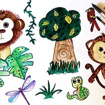 Meu projeto do curso: Ilustração vetorial de padrões a partir do zero Ein Projekt aus dem Bereich Design, Traditionelle Illustration, Musterdesign und Prägung von Carulina De Mesquita Manzi - 01.08.2022