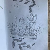Mon projet du cours : Carnet de croquis pour explorer votre style de dessin. Un proyecto de Ilustración tradicional, Bocetado, Creatividad, Dibujo, Pintura a la acuarela, Sketchbook y Pintura gouache de pauline_martin_1 - 24.07.2022