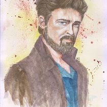 My project for course: Artistic Portrait with Watercolors. Fine Arts, Painting, Watercolor Painting, and Portrait Drawing project by Ma. Gabrielle Abueva - 12.21.2020