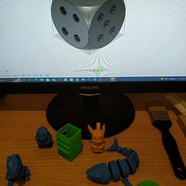 Mi proyecto del curso: Introducción al diseño e impresión en 3D. Projekt z dziedziny 3D, Wzornictwo przem, słowe, Projektowanie produktowe,  Modelowanie 3D i  Projektowanie 3D użytkownika jere.1994.utn - 01.08.2022