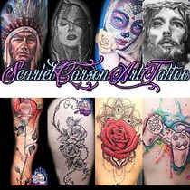 Il mio progetto del corso: Tecniche di colore per tatuaggi. Un progetto di Illustrazione tradizionale, Disegno, Illustrazione digitale, Design di tatuaggi e Disegno digitale di Scarlet Carson - 02.08.2022