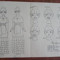 Mi proyecto del curso: Creación de personajes manga. Traditional illustration, Character Design, Comic, and Manga project by silviaecueva - 08.02.2022