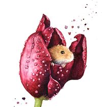 My project for course: Expressive Animal Portraits in Watercolor. Ilustração tradicional, Pintura em aquarela, Desenho realista e Ilustração naturalista projeto de Sofia Janine - 02.08.2022