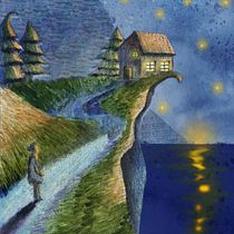My project for course:  Imaginary Places: Draw, Paint, and Digitize on Photoshop. Sketching, Drawing, Digital Illustration, Architectural Illustration, and Narrative project by sophie.herbert - 08.02.2022