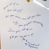 Il mio progetto del corso: Calligrafia inglese dalla A alla Z. Calligraph project by serenademichele - 08.02.2022