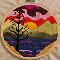 My project for course: Abstract Color and Design for Embroidery. Arts, Crafts, Embroider, and Fiber Arts project by rosao - 08.03.2022