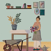 Mein Kursprojekt: Farbenfrohe digitale Illustrationen mit Procreate. Traditional illustration, Drawing, Digital Illustration, and Digital Drawing project by Thessa Schönegger - 08.03.2022