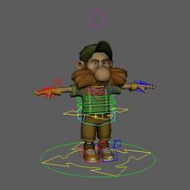 My project for course: Introduction to Rigging for Animation. Animation, Rigging, and 3D Animation project by Alex Torres - 08.02.2022