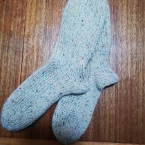 Mi proyecto del curso: Diseño y tejido de calcetines en crochet. Fashion Design, Fiber Arts, DIY, Crochet, and Textile Design project by teresaespina52 - 08.03.2022