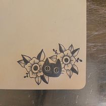 Meu projeto do curso: Tatuagem para principiantes. Tattoo Design project by Elis Valukas - 08.02.2022