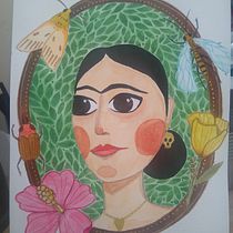 Meu projeto do curso: Aquarela para aplicação em produtos: monetize sua arte. Watercolor Painting, Artistic Drawing, Botanical Illustration, and Naturalistic Illustration project by Viviane de Campos - 08.03.2022