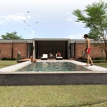 Mi proyecto del curso: Ilustración digital de proyectos arquitectónicos. Un projet de Architecture, Pa, sagisme, Illustration numérique, Architecture numérique et Illustration architecturale de Lucila Rossi - 01.08.2022
