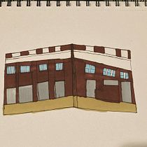 My project for course: Expressive Architectural Sketching with Colored Markers. Sketching, Drawing, Architectural Illustration, Sketchbook & Ink Illustration project by ricarithomas626 - 08.04.2022
