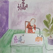My project for course: Exploratory Sketchbook: Find Your Drawing Style. Un proyecto de Ilustración tradicional, Bocetado, Creatividad, Dibujo, Pintura a la acuarela, Sketchbook y Pintura gouache de marjoleinwallroth - 04.08.2022