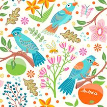 My project for course: Digital Illustration of Patterns for Products . Pattern Design, Printing, and Digital Illustration project by Andrea Snuggs - 07.19.2022