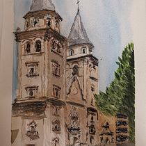 Mi proyecto del curso: Dibujo arquitectónico con acuarela y tinta. Sketching, Drawing, Watercolor Painting, Architectural Illustration, Sketchbook & Ink Illustration project by Cuijun Zhou - 08.04.2022
