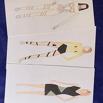 Meu projeto do curso: Ilustração de croqui de moda- Cats. Een project van Traditionele illustratie,  Schetsen,  Modeontwerp, Digitale tekening y Mode-illustratie van Marina Abrão Monteiro de Barros - 04.08.2022