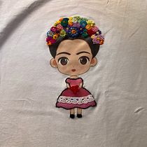 Las flores de Frida . Photograph, Collage, Paper Craft, Printing, Embroider, DIY, and Textile Design project by pilarpillow - 08.04.2022