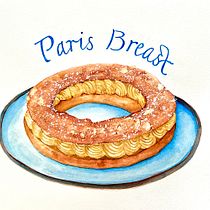 Meu projeto do curso: Ilustração de alimentos em aquarela. Un proyecto de Ilustración tradicional, Bellas Artes, Pintura y Pintura a la acuarela de Marina D. Queiroz Tonete - 02.08.2022